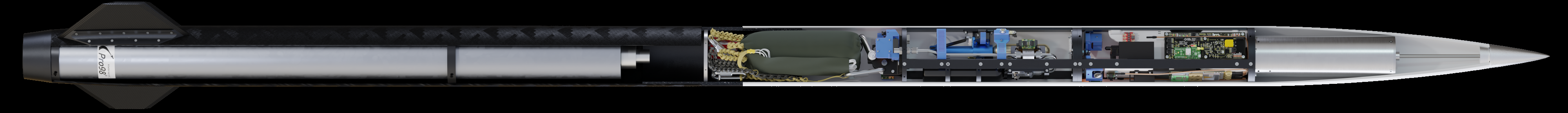 Inner structure of the Birkeland rocket